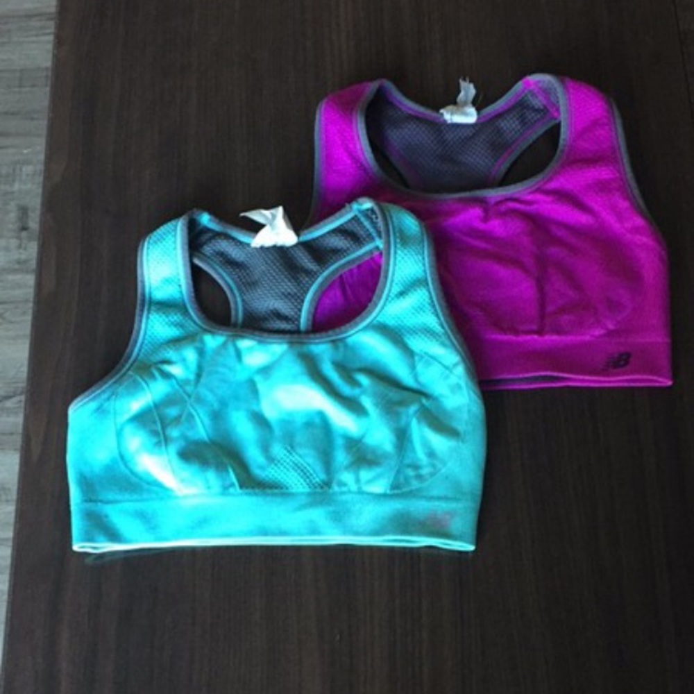 Two New Balance Sports Bras
